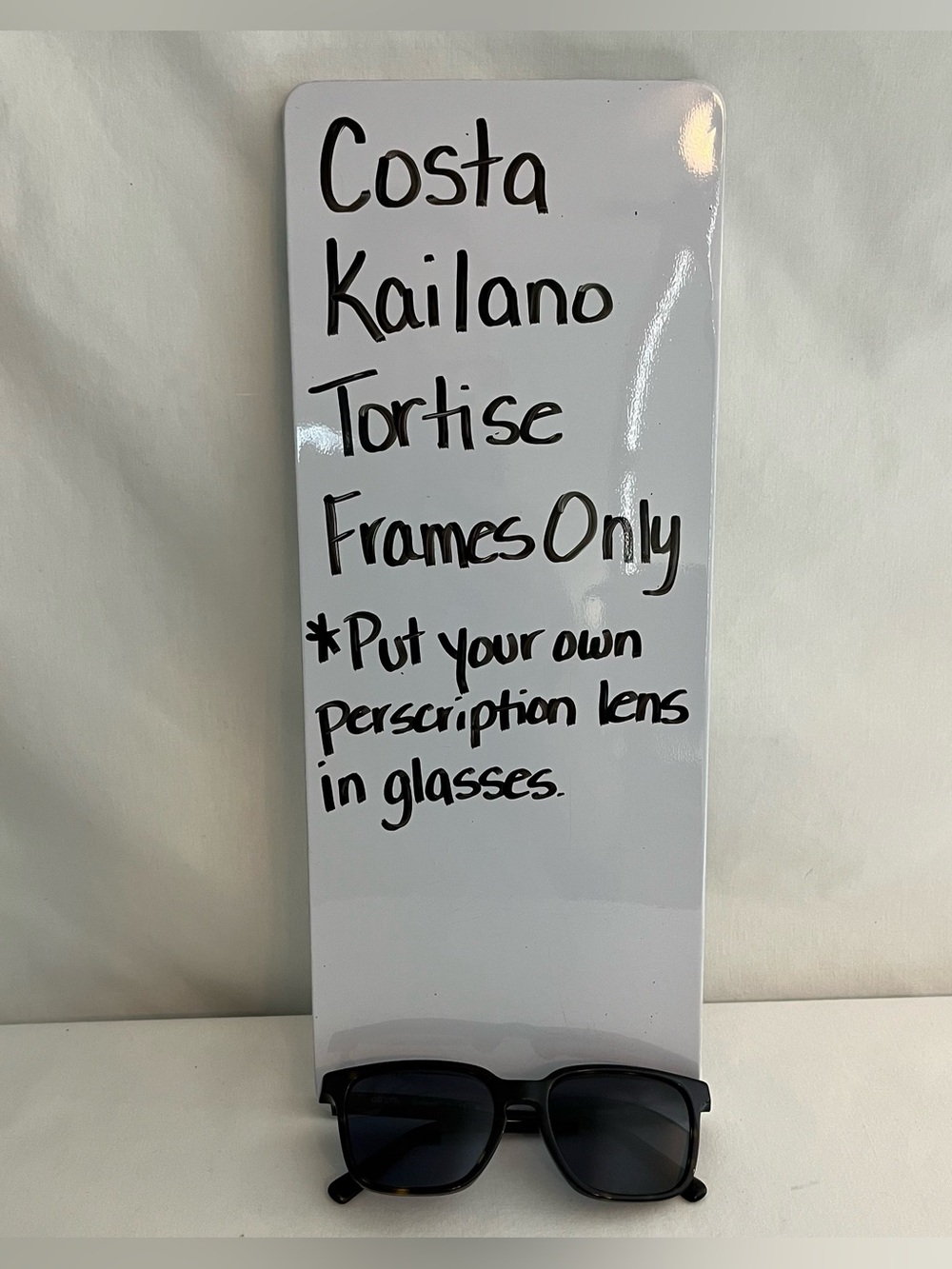 Costa Kailano Tortoise Sunglasses Frame - Classic Square Style